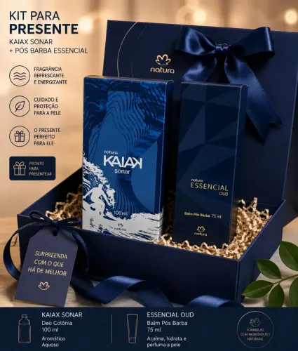 Kit Kaiak Sonar e Pós Barba