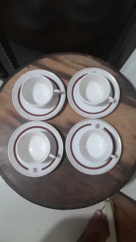 Antigo jogo de cafe porcelana