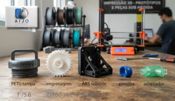 Faço projeto/modelagem para peças em 3D sob medida - peça personalizada R$30