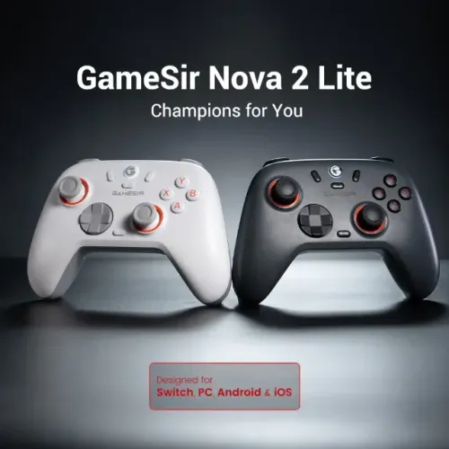 Lançamento Controle Gamesir Nova 2 Lite PC Nintendo Switch Android iOs