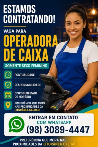 Operadora de caixa