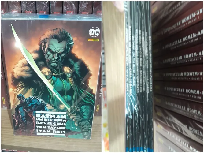 Coleção hq Completa Batman um dia Ruim 8 volumes DC Panini