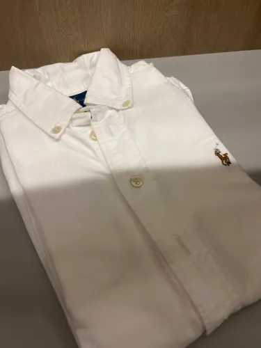 Camisa infantil linho ralph lauren original