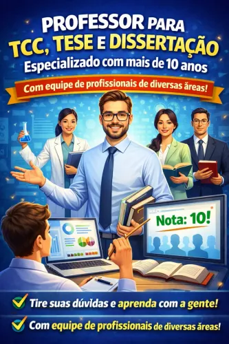 Professor particular para TCC, Dissertação e tese