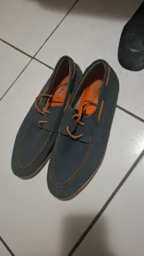 Sapato azul marinho estilo social