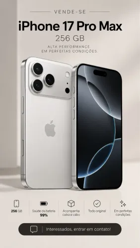 iPhone 17 Pro Max 255gb