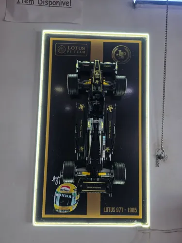 Réplica lotus airton senna