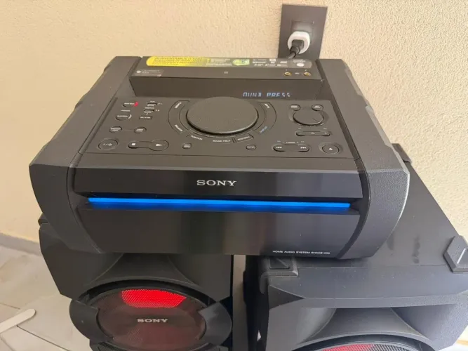 Som Sony Shake 1850 RMS - 1200 watts 