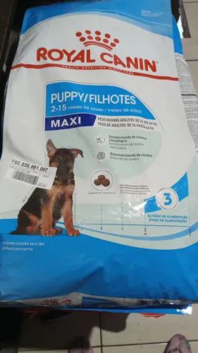 Ração para cães.