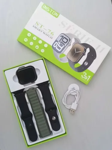Smartwatch Moderno e completo, perfeito para quem quer praticidade no dia a dia!