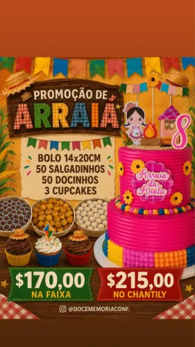 ? PROMOÇÃO DE ARRAIÁ ?