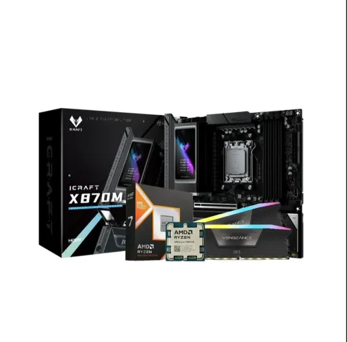 Ryzen 7 9850x3d + X870 + ram ddr5 48gb | Troc0 e parcelo