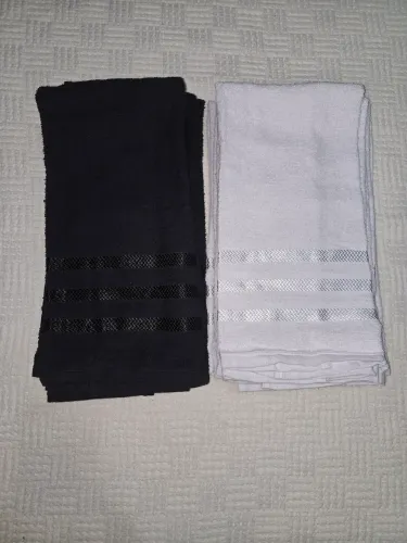Kit com 10 toalhas de rosto 45 X 70