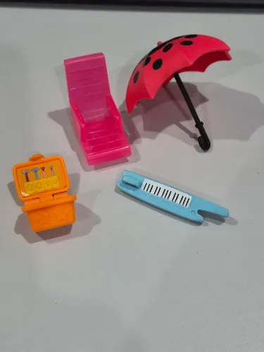 Kit 4 itens Polly Pocket