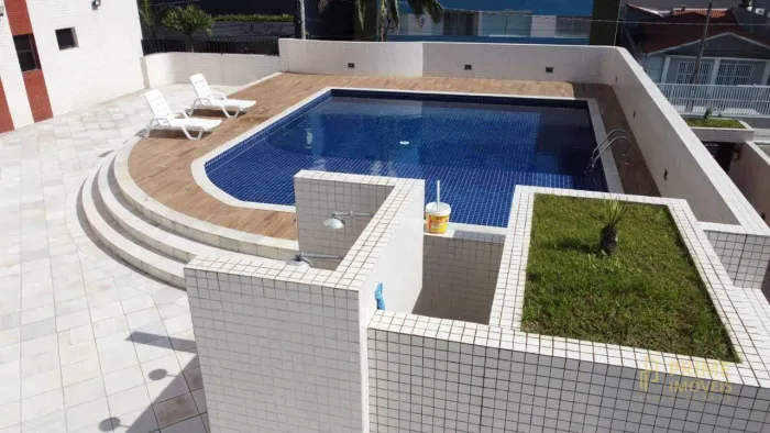 Apartamento com 2 dormitórios à venda, 92 m² por R$ 800.000 - Canto do Forte - Praia Grand