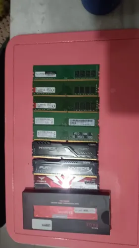 Memórias de computadores e notebook Smart 8gb 2666mhz 260,00 e 3200mhz 280,00