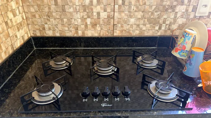 Cooktop a Gás Fischer 5 Bocas