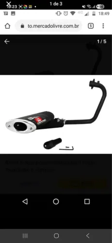 Escapamento cb 300