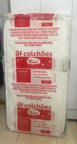 Colchão para Berço Americano D18 Hipoalergênico 130x70x10cm