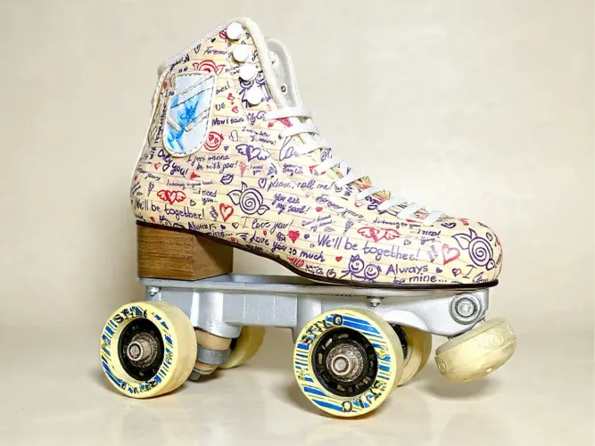 Patins Rye Stylished 35 (c/ Assinatura De Marcel Stürmer) + Capa Bege