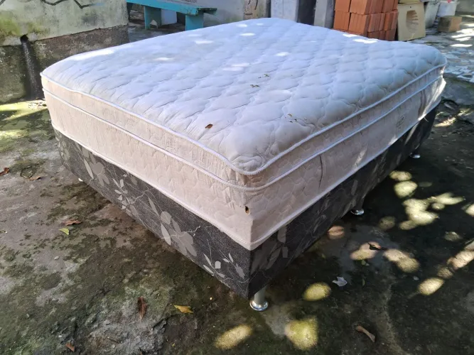 CAMA BOX CASAL CONJUGADA COMPLETA ENTREGA INCLUÍDA 