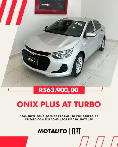 Chevrolet Onix Plus 1.0 12V TB Flex Aut. 4P 2020
