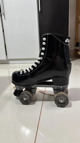 Patins Quad Hondar Cherry HD brilhante patins quatro rodas