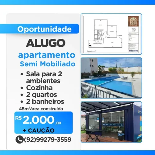 APARTAMENTO SEMI MOBILIADO | PRONTO PRA MUDAR