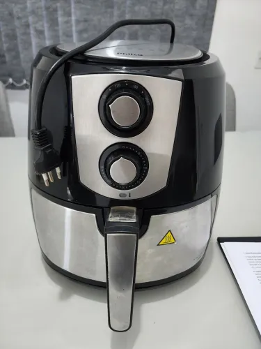 Fritadeira Air Fry Jumbo Inox 7,2 Litros Preta Philco