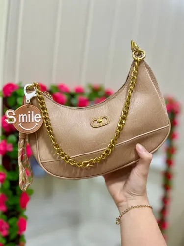 Bolsa feminina meia lua premium 