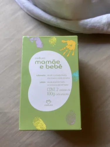 Sabonete de bebê mamãe bebê, natura