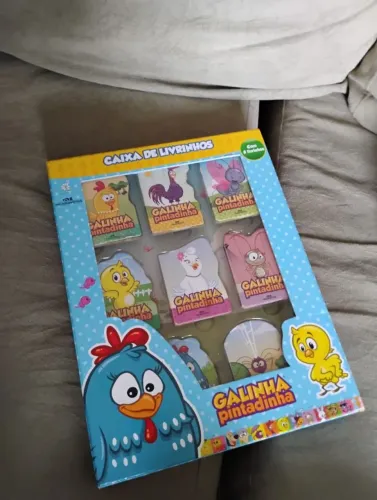 Caixa de Livrinhos Galinha Pintadinha Original Melhoramentos