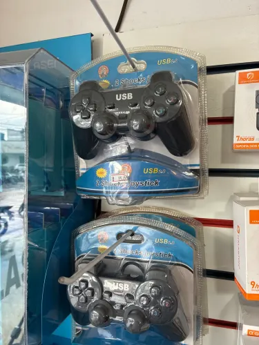 Controle gamer USB joystick para computador e notebook-