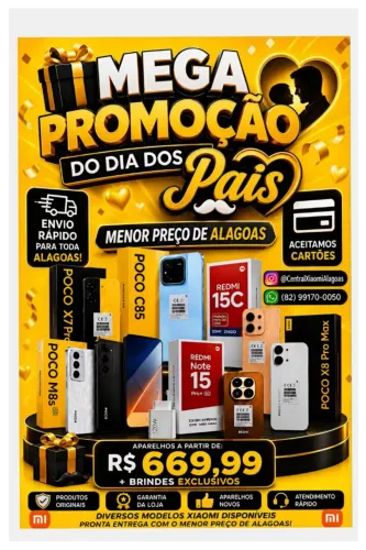 Xiaomi Poco X8 Pro Max 5G e Diversos Modelos Disponíveis a pronta entrega