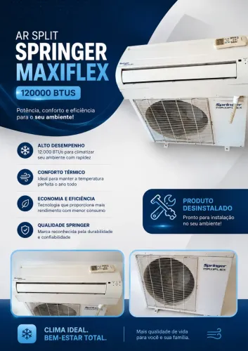 Ar Springer Maxiflex 12000btus 