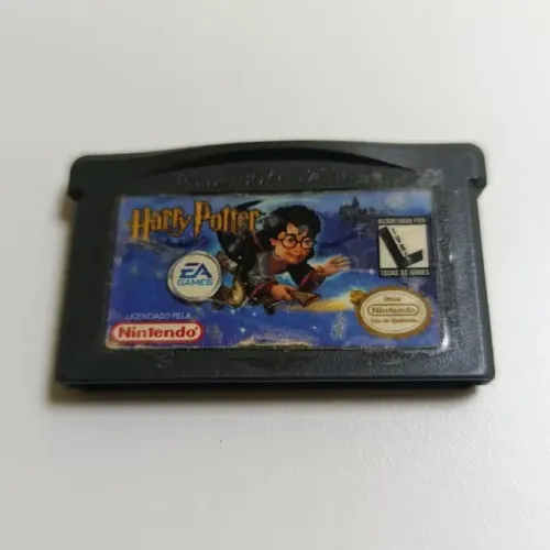 Harry Potter e a Pedra Filosofal - Nintendo GBA - Original Gradiente PT-BR (Loose)