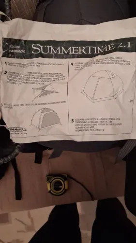 Barraca ferrino italiana para 2 pessoas isada 1x