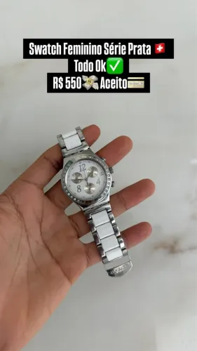 Swatch série prata