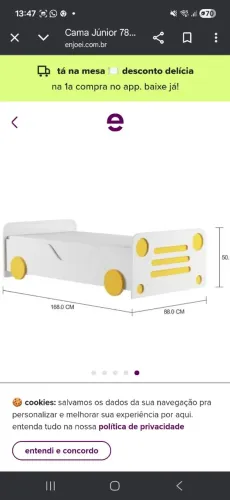Cama montessoriana nova