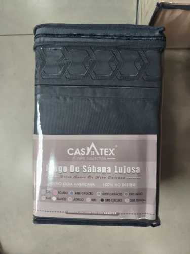 Jogo de lençóis Casa Tex Luxo Hotel Super Queen 4 peças 4500 Fios/ 100% Algodão Chumbo !!!