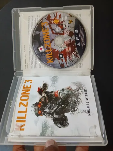Jogo de ps3 original (killzone 3) com manual