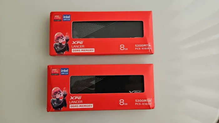 Memória RAM XPG DDR5 2X8GB 5200mhz