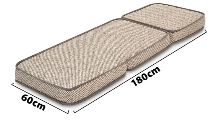 Colchão solteiro dobrável