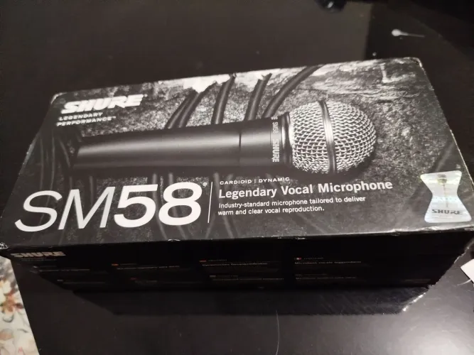 Shure SM58 Original NOVO