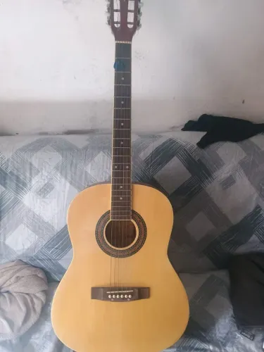Violão Memphis ac40, capa, capotraste , aceito proposta