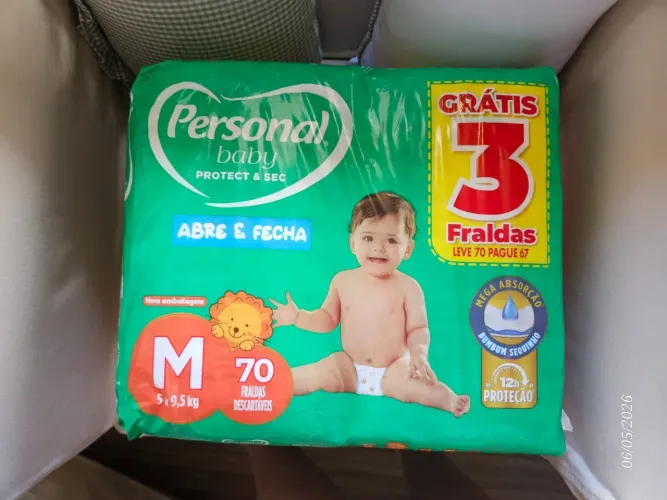 Fralda personal m 70