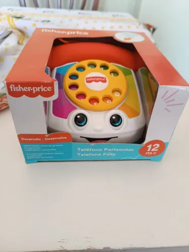 Brinquedo Fisher-Price Telefone Feliz, lacrado 