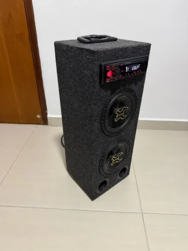 Caixa Bob Residencial - Pioneer Bluetooth + Bravox B3X60 + Fonte 30A