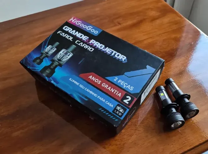 Farol de Led para carro da marca Ray - X, completo, 200.00r$