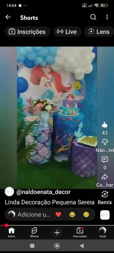 Pegue e monte Pequena Sereia
